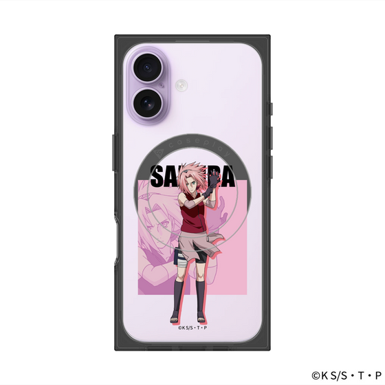 プレミアムスクエアケース with MagSafe［ NARUTO -ナルト- 疾風伝 - 春野サクラ ］