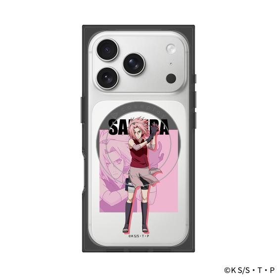 プレミアムスクエアケース with MagSafe［ NARUTO-ナルト- 疾風伝 - 春野サクラ ］