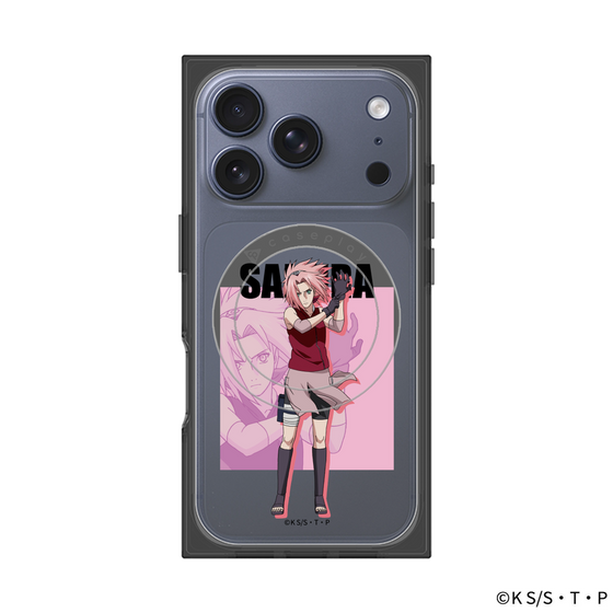 プレミアムスクエアケース with MagSafe［ NARUTO -ナルト- 疾風伝 - 春野サクラ ］