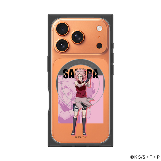 プレミアムスクエアケース with MagSafe［ NARUTO -ナルト- 疾風伝 - 春野サクラ ］