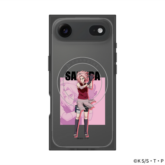 プレミアムスクエアケース with MagSafe［ NARUTO -ナルト- 疾風伝 - 春野サクラ ］