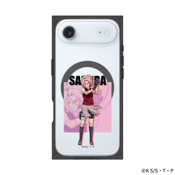プレミアムスクエアケース with MagSafe［ NARUTO -ナルト- 疾風伝 - 春野サクラ ］