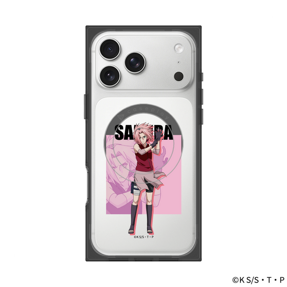 プレミアムスクエアケース with MagSafe［ NARUTO-ナルト- 疾風伝 - 春野サクラ ］