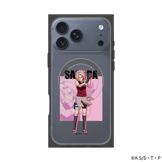 プレミアムスクエアケース with MagSafe［ NARUTO -ナルト- 疾風伝 - 春野サクラ ］