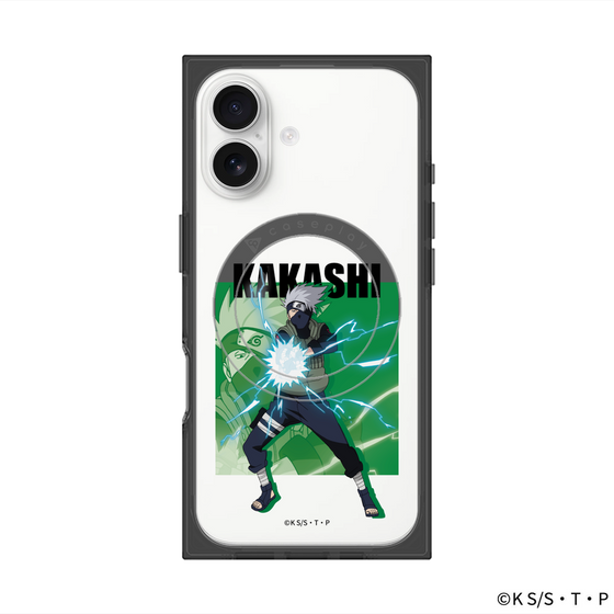 プレミアムスクエアケース with MagSafe［ NARUTO-ナルト- 疾風伝 - はたけカカシ ］