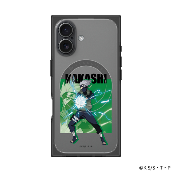 プレミアムスクエアケース with MagSafe［ NARUTO -ナルト- 疾風伝 - はたけカカシ ］