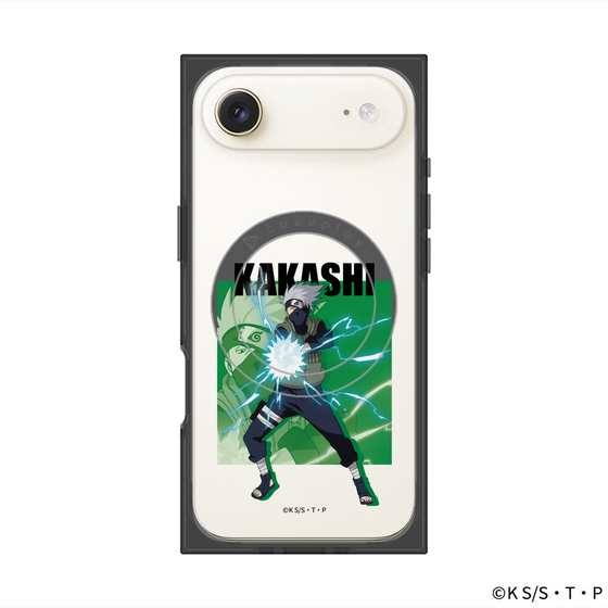 プレミアムスクエアケース with MagSafe［ NARUTO -ナルト- 疾風伝 - はたけカカシ ］
