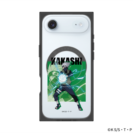 プレミアムスクエアケース with MagSafe［ NARUTO -ナルト- 疾風伝 - はたけカカシ ］