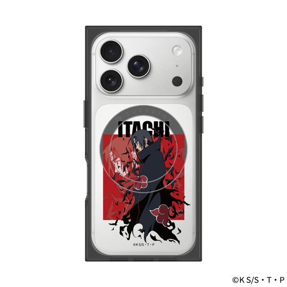 プレミアムスクエアケース with MagSafe［ NARUTO-ナルト- 疾風伝 - うちはイタチ ］