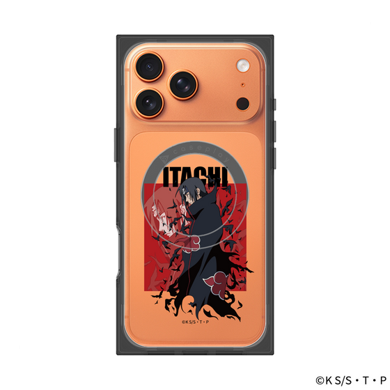 プレミアムスクエアケース with MagSafe［ NARUTO -ナルト- 疾風伝 - うちはイタチ ］