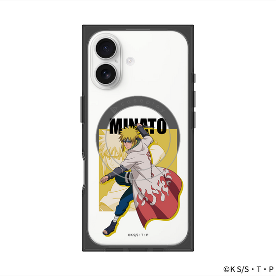 プレミアムスクエアケース with MagSafe［ NARUTO-ナルト- 疾風伝 - 波風ミナト ］