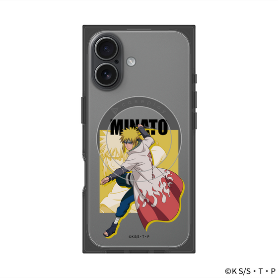 プレミアムスクエアケース with MagSafe［ NARUTO -ナルト- 疾風伝 - 波風ミナト ］