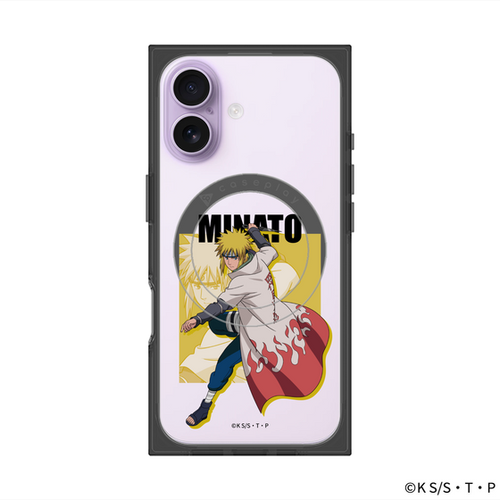 プレミアムスクエアケース with MagSafe［ NARUTO -ナルト- 疾風伝 - 波風ミナト ］
