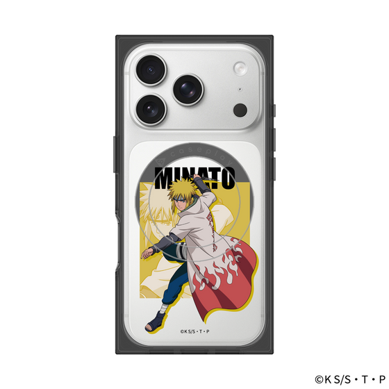 プレミアムスクエアケース with MagSafe［ NARUTO-ナルト- 疾風伝 - 波風ミナト ］