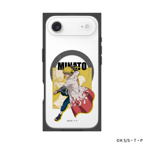 プレミアムスクエアケース with MagSafe［ NARUTO-ナルト- 疾風伝 - 波風ミナト ］