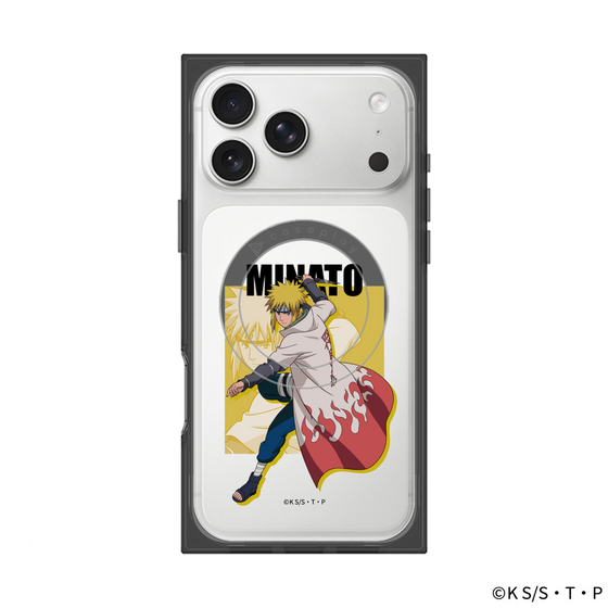 プレミアムスクエアケース with MagSafe［ NARUTO-ナルト- 疾風伝 - 波風ミナト ］