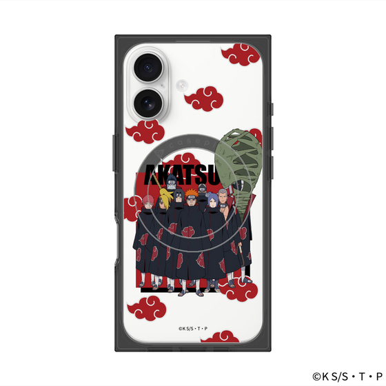 プレミアムスクエアケース with MagSafe［ NARUTO-ナルト- 疾風伝 - 暁 ］