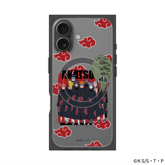 プレミアムスクエアケース with MagSafe［ NARUTO -ナルト- 疾風伝 - 暁 ］