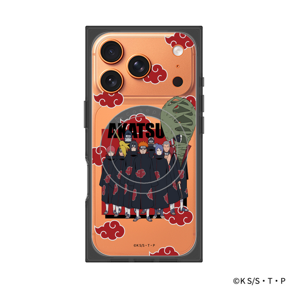 プレミアムスクエアケース with MagSafe［ NARUTO -ナルト- 疾風伝 - 暁 ］