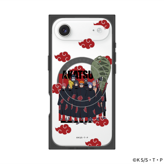 プレミアムスクエアケース with MagSafe［ NARUTO-ナルト- 疾風伝 - 暁 ］