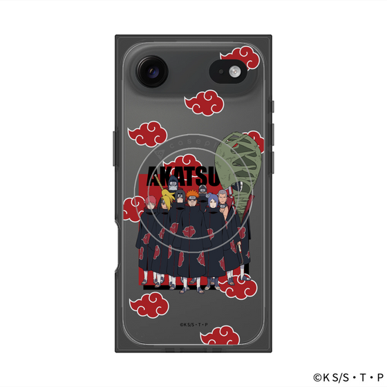 プレミアムスクエアケース with MagSafe［ NARUTO -ナルト- 疾風伝 - 暁 ］