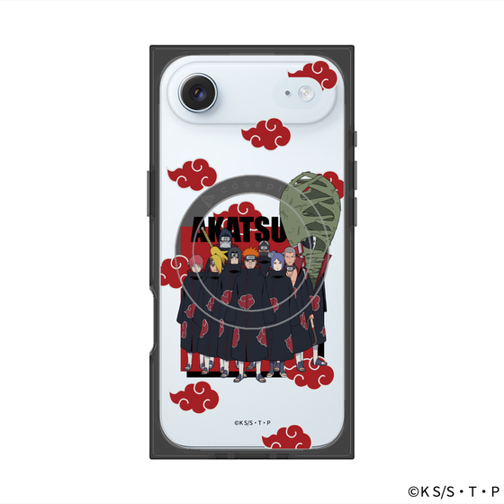 プレミアムスクエアケース with MagSafe［ NARUTO -ナルト- 疾風伝 - 暁 ］