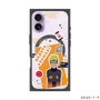 プレミアムスクエアケース with MagSafe［ NARUTO -ナルト- 疾風伝 - ステッカー - うずまきナルト ］