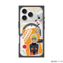 プレミアムスクエアケース with MagSafe［ NARUTO-ナルト- 疾風伝 - ステッカー - うずまきナルト ］