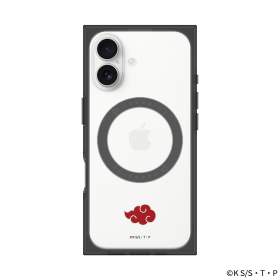 プレミアムスクエアケース with MagSafe［ NARUTO-ナルト- 疾風伝 - 暁 - マーク ］