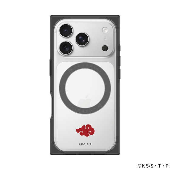 プレミアムスクエアケース with MagSafe［ NARUTO-ナルト- 疾風伝 - 暁 - マーク ］