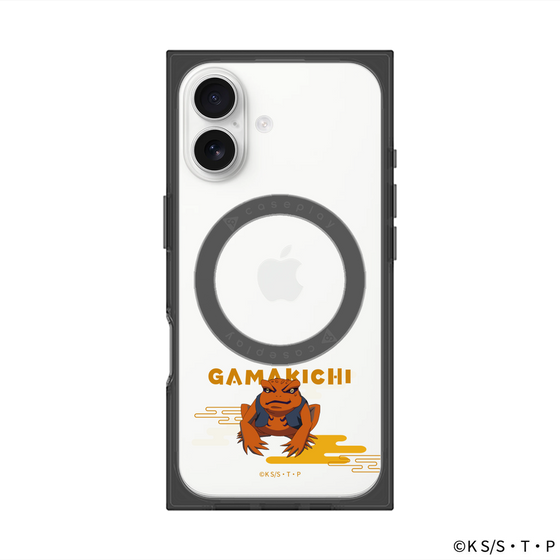 プレミアムスクエアケース with MagSafe［ NARUTO-ナルト- 疾風伝 - ガマ吉 ］