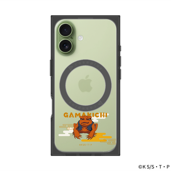 プレミアムスクエアケース with MagSafe［ NARUTO -ナルト- 疾風伝 - ガマ吉 ］