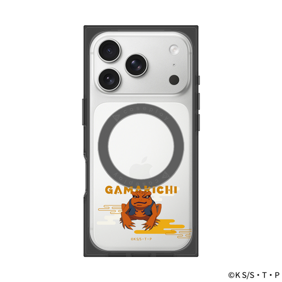 プレミアムスクエアケース with MagSafe［ NARUTO-ナルト- 疾風伝 - ガマ吉 ］