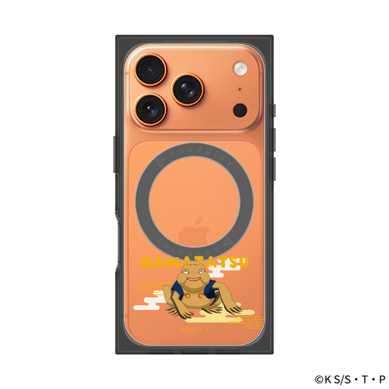 プレミアムスクエアケース with MagSafe［ NARUTO -ナルト- 疾風伝 - ガマ竜 ］