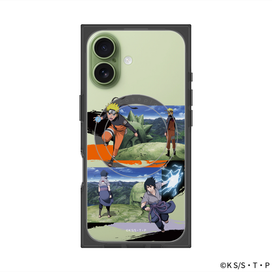 プレミアムスクエアケース with MagSafe［ NARUTO -ナルト- 疾風伝 - 終末の谷 ］