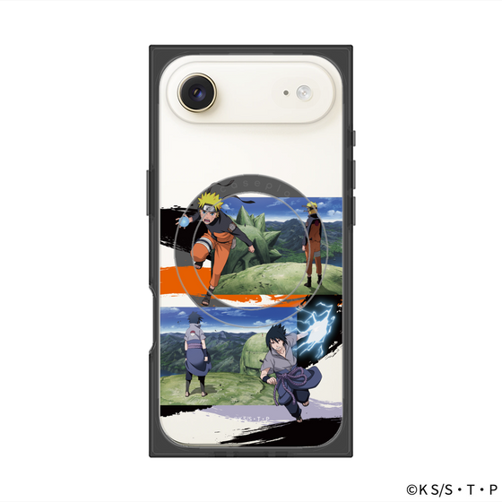 プレミアムスクエアケース with MagSafe［ NARUTO -ナルト- 疾風伝 - 終末の谷 ］