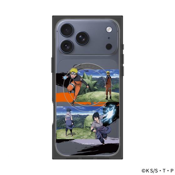 プレミアムスクエアケース with MagSafe［ NARUTO -ナルト- 疾風伝 - 終末の谷 ］