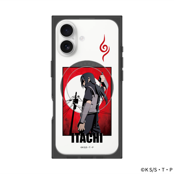 プレミアムスクエアケース with MagSafe［ NARUTO-ナルト- 疾風伝 - うちはイタチ - 暗部 ］