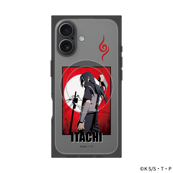 プレミアムスクエアケース with MagSafe［ NARUTO -ナルト- 疾風伝 - うちはイタチ - 暗部 ］