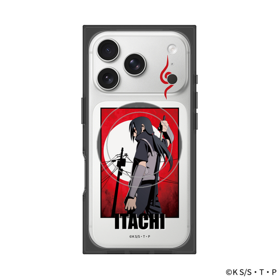 プレミアムスクエアケース with MagSafe［ NARUTO-ナルト- 疾風伝 - うちはイタチ - 暗部 ］