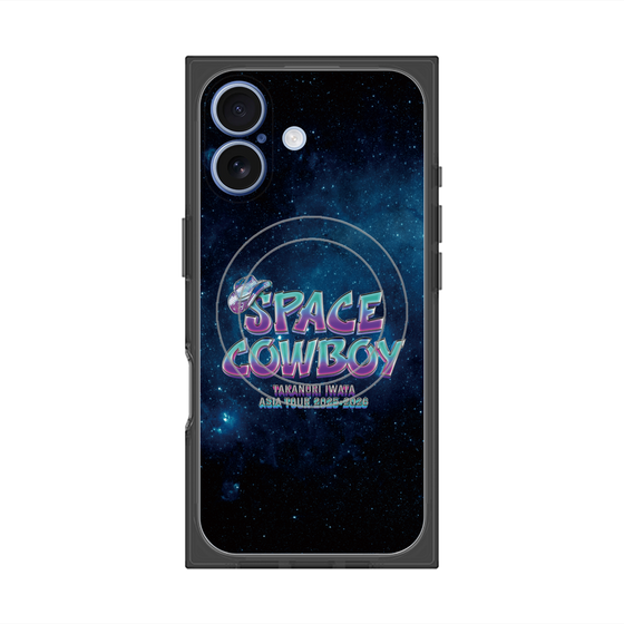プレミアムスクエアケース with MagSafe［ Takanori Iwata ASIA TOUR 2025-2026 "SPACE COWBOY" - ロゴ ］