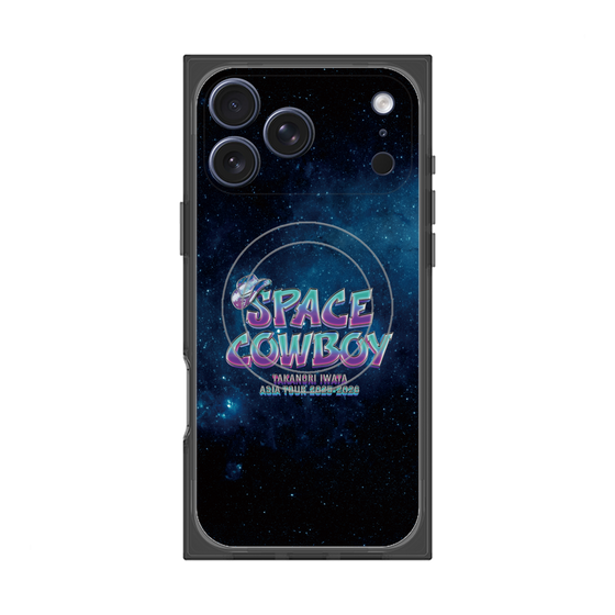 プレミアムスクエアケース with MagSafe［ Takanori Iwata ASIA TOUR 2025-2026 "SPACE COWBOY" - ロゴ ］