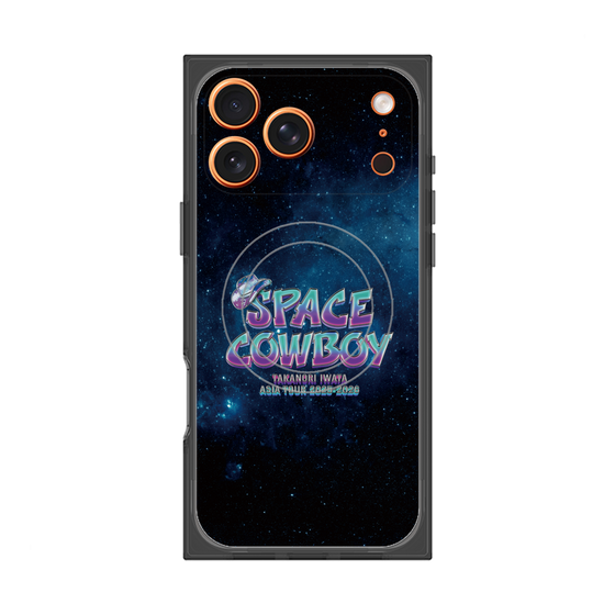 プレミアムスクエアケース with MagSafe［ Takanori Iwata ASIA TOUR 2025-2026 "SPACE COWBOY" - ロゴ ］