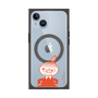 プレミアムスクエアケース with MagSafe［ MOOMIN - Little My - Grinning face ］