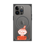 プレミアムスクエアケース with MagSafe［ MOOMIN - Little My - Grinning face ］