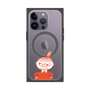プレミアムスクエアケース with MagSafe［ MOOMIN - Little My - Grinning face ］