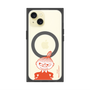 プレミアムスクエアケース with MagSafe［ MOOMIN - Little My - Grinning face ］