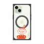 プレミアムスクエアケース with MagSafe［ MOOMIN - Little My - Grinning face ］