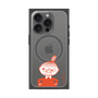 プレミアムスクエアケース with MagSafe［ MOOMIN - Little My - Grinning face ］