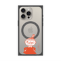 プレミアムスクエアケース with MagSafe［ MOOMIN - Little My - Grinning face ］